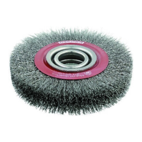 Osborn Rundbürste Stahl, mehrreihig, mit gewelltem Besatz