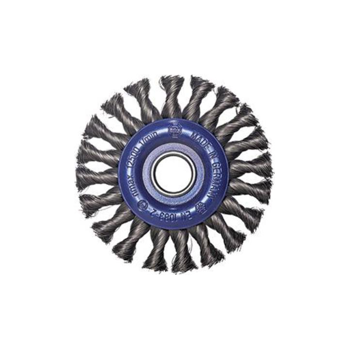 Rundbürste Stahld . 125x13mm gezopft Osborn