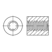 ART 88089 Rundmutter mit Trapezgewinde, Edelstahl A4-70, blank-3