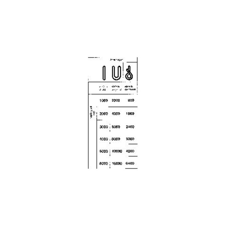 Rundschlinge doppelmantel 1000 kg, U: 3m, N:1,5m