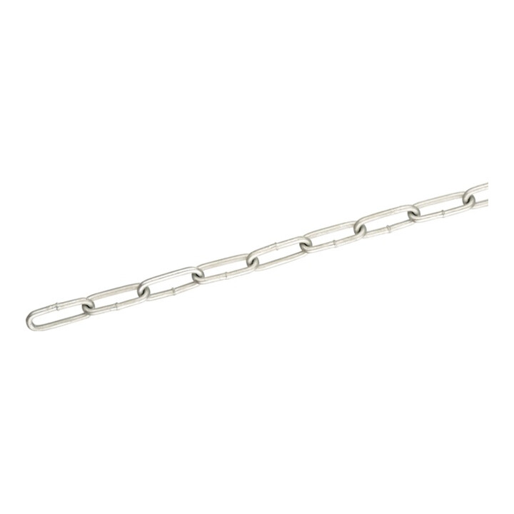 Rundstahlkette DIN 5685 Kettennennstärke 6,0mm 30m/Bund