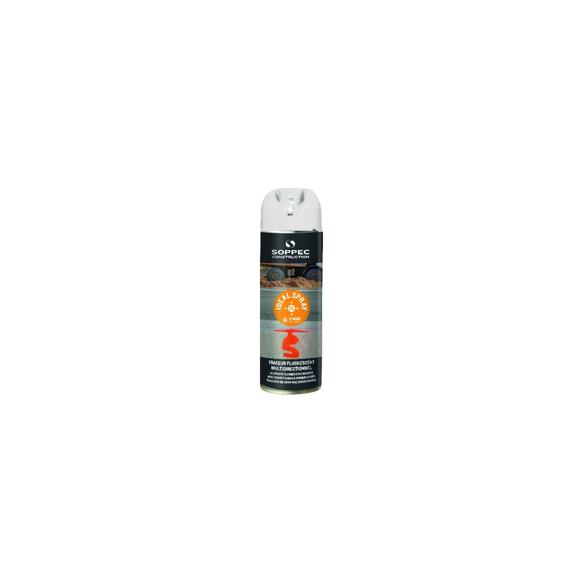 Rundummarkierspray 500ml gelb ; TECHNIMA Central