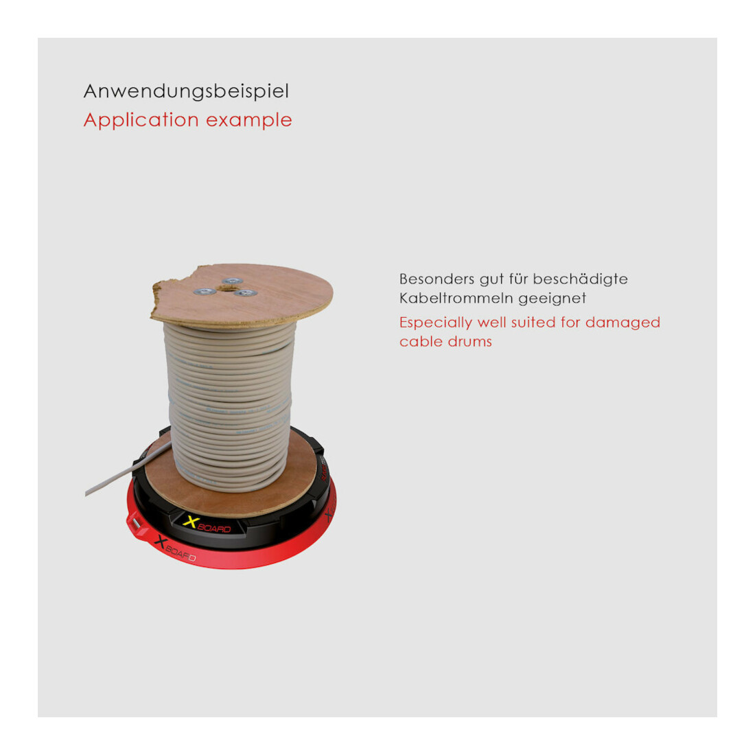 RUNPOTEC Abroll- und Einzugsset Rrunpo5 + XB 300Multi-Set