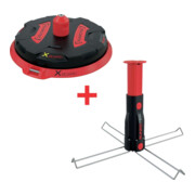 RUNPOTEC Ensemble dérouleur de bobine de câble XB 300 avec Multidorn
