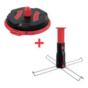 RUNPOTEC Ensemble dérouleur de bobine de câble XB 300 avec Multidorn-1