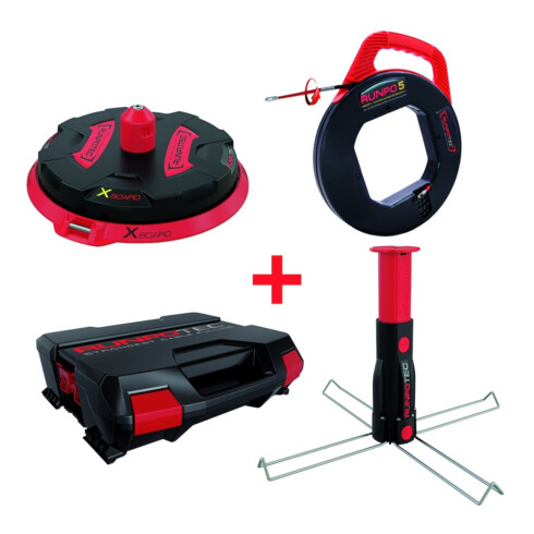 RUNPOTEC Ensemble dérouleur et tirage Rrunpo5 + XB 300Multi-Set