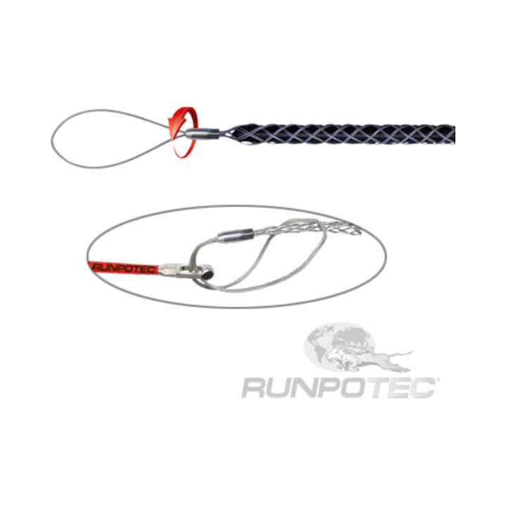 Runpotec Gaine de tirage câble avec boucle 6-9mm 30040