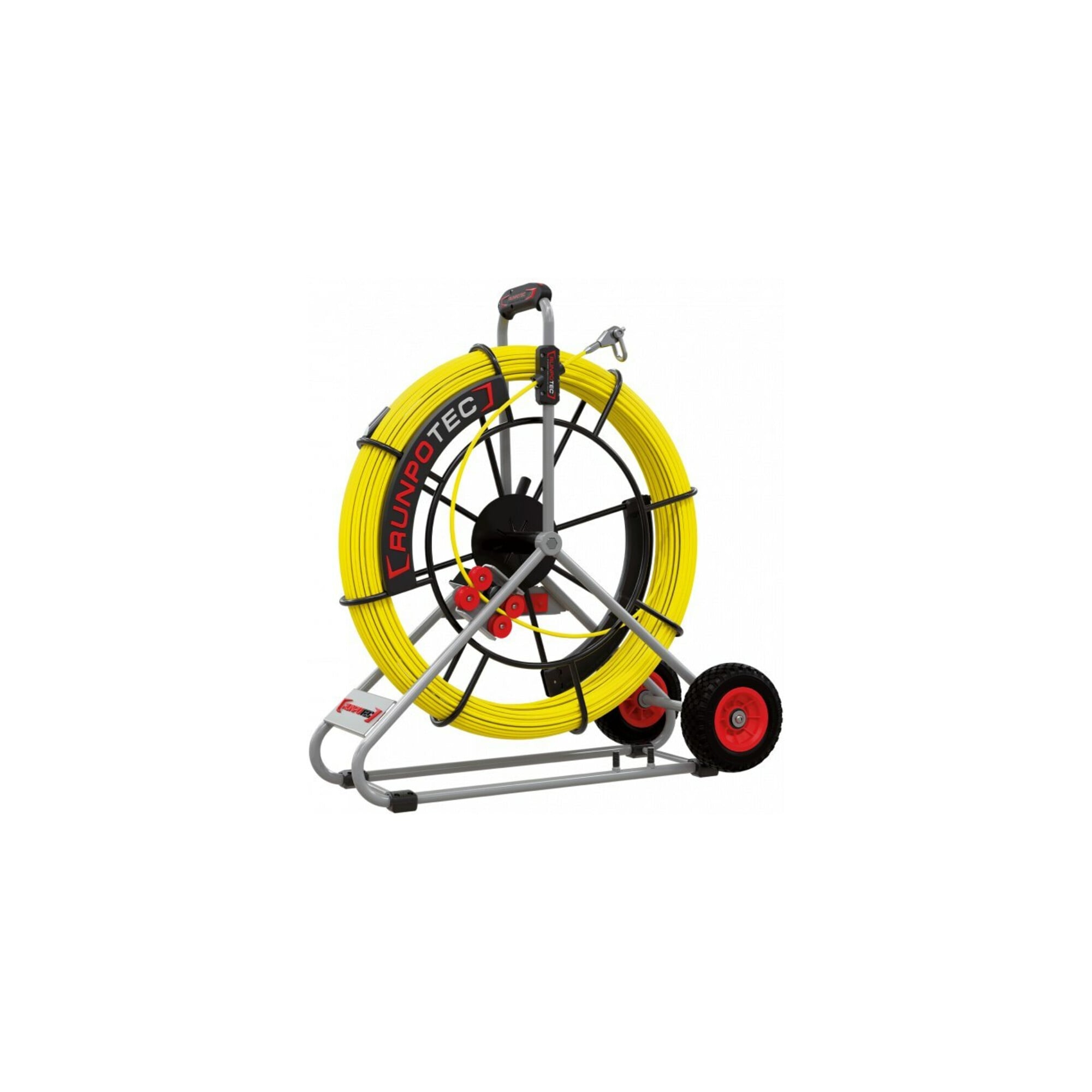 Runpotec Glasfaserstab Profi-Set Länge 80m D.6mm