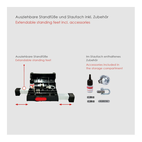 Runpotec glasvezelstaaf professionele set lengte 30 en 60m D.4,5mm