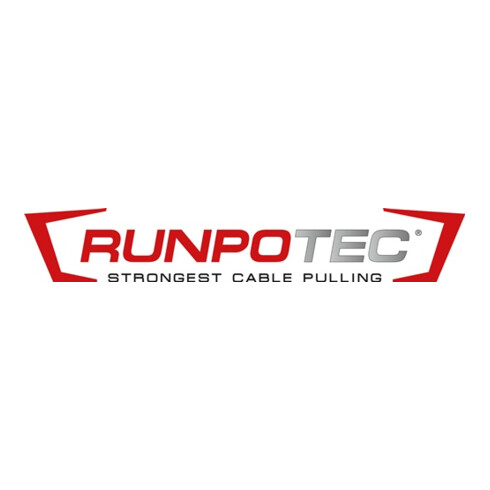 Runpotec glasvezelstaaf professionele set lengte 60m D.6mm