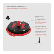 Runpotec Kabeldispenser XB D.300mm Trgf.300kg-4