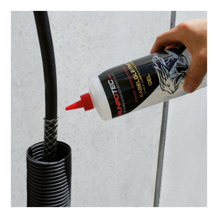 Runpotec Kabelgleitmittel 1050 ml Kunststoffflasche Gel