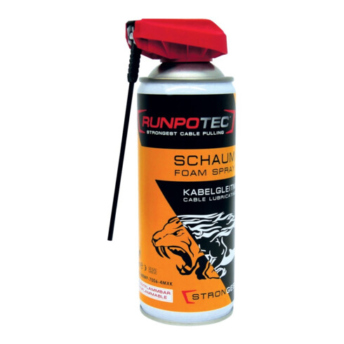 Runpotec Kabelgleitmittel 400 ml Dose Schaum