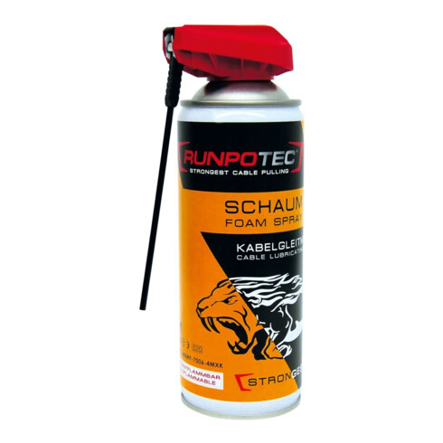 Runpotec Kabelgleitmittel 400 ml Dose Schaum
