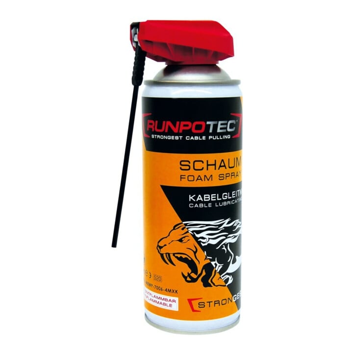 Runpotec Kabelgleitmittel 400 ml Dose Schaum