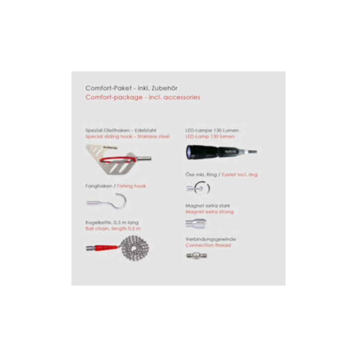 Runpotec Multifunktionskamera RUNPOCAM RC2 Kabel-L.30 m