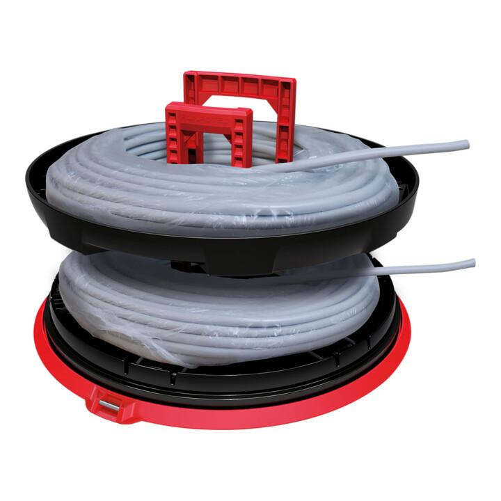 Runpotec Universele Kabelhaspel en Afroller X-BOARD, Diameter: 500 mm