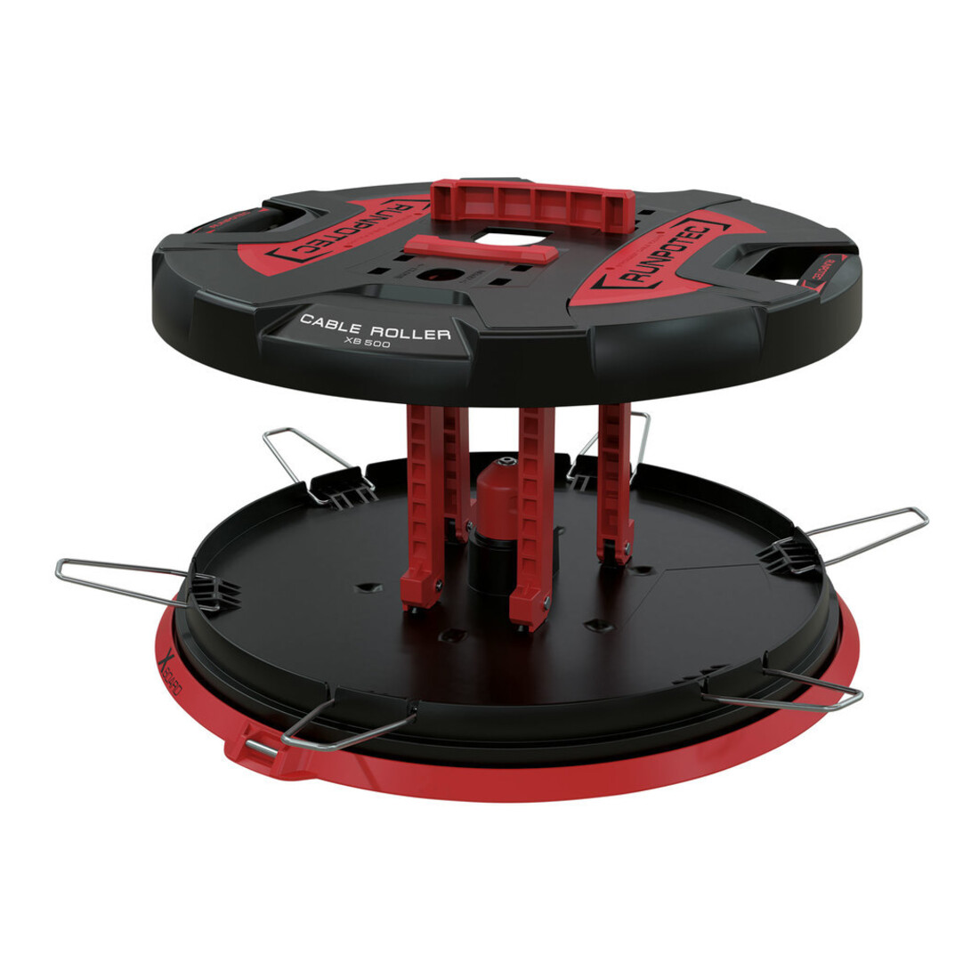 Runpotec Universele Kabelhaspel en Afroller X-BOARD, Diameter: 500 mm