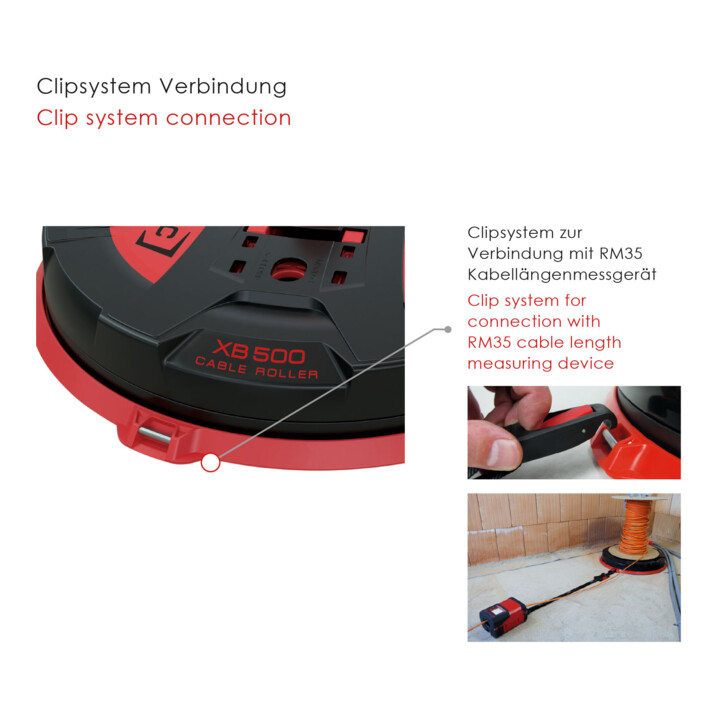 Runpotec Universele Kabelhaspel en Afroller X-BOARD, Diameter: 500 mm