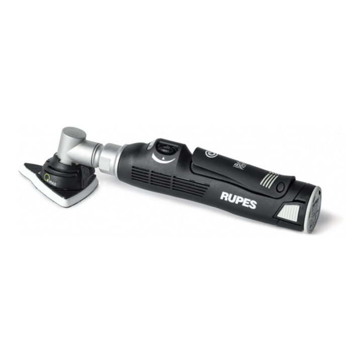 Rupes i NANO Q MAG Schleifer Kit STB 1-HQM83 1-Ladegeraet 2-Batterien, 1 Ø 75mm PAD, 1 Delta PAD