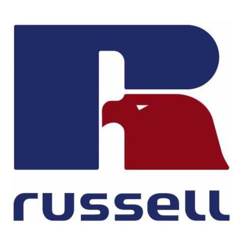 Russell Herrenhemd Langarm blau