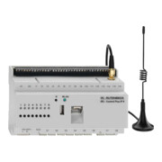 Rutenbeck Actionneur IP 100 Mbit/s gris clair Control Plus IP 8-1