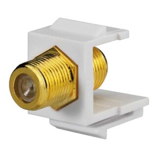 Rutenbeck Adaptateur de communication Keystone KMK-BNC-F rouge