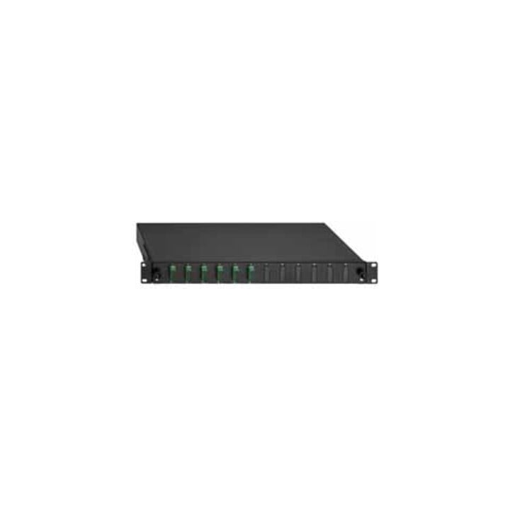 Rutenbeck Boîte de fusion BasicLine 6xSC-D OS2 APC verte