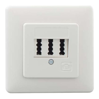 Rutenbeck Boîtier de connexion TAE 2x6/6NFF Up rw