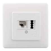Rutenbeck Boîtier de connexion TAE6 F+N Up rw IAE/UAE8(6)#13311201-1