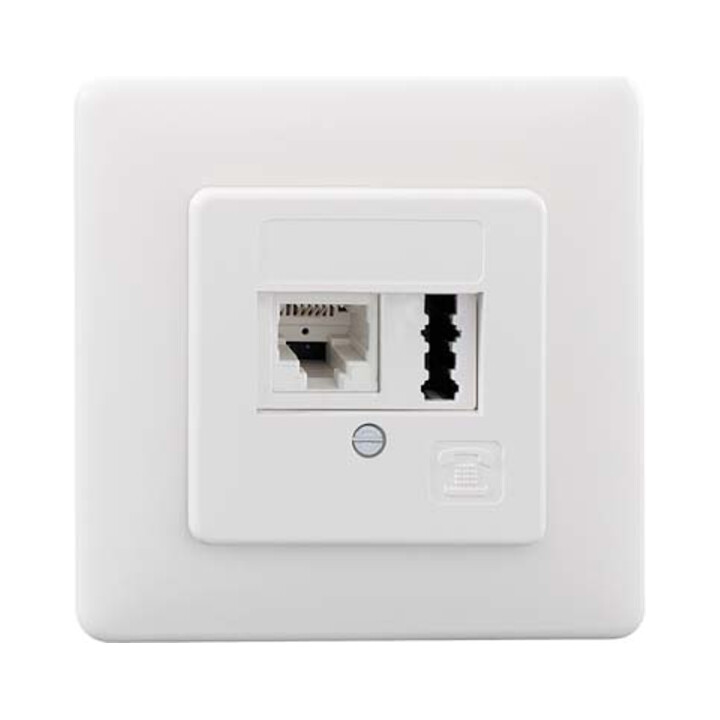 Rutenbeck Boîtier de connexion TAE6 F+N Up rw IAE/UAE8(6)#13311201