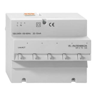Rutenbeck Commutateur Gigabit pour montage REG SR 10TX GB
