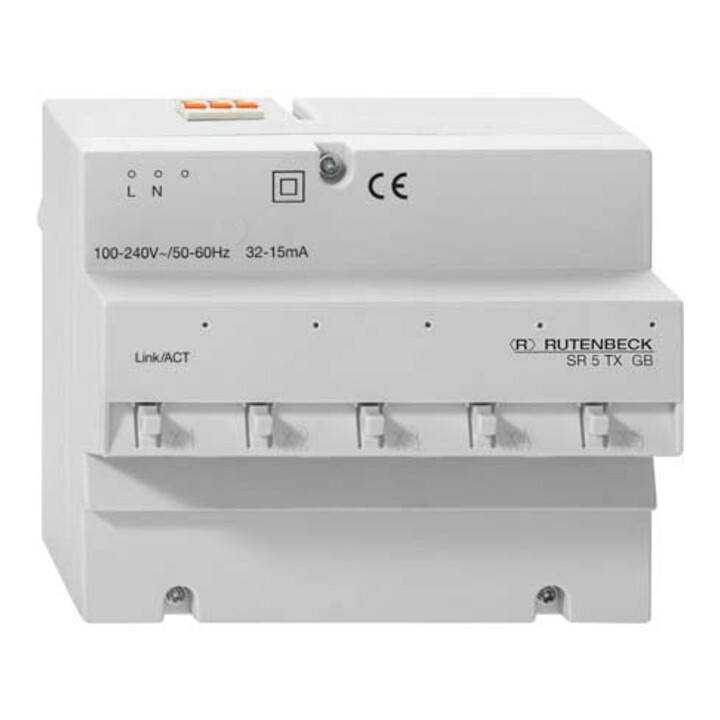 Rutenbeck Commutateur Gigabit pour montage REG SR 10TX GB