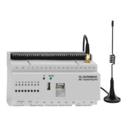 Rutenbeck IP-Schaltaktor 100Mbit/s lichtgrau Control Plus IP 8