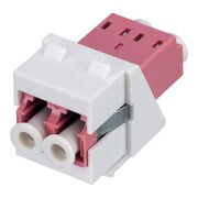 Rutenbeck LC-D Keystone Modul MM, OM4 vio, rws KMK-LC-D vio rw-1
