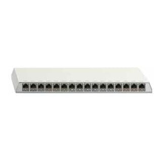 Rutenbeck Patchpanel PP-Cat.6A 16-fach geschirmt reinweiß