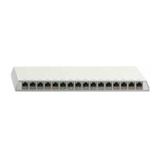 Rutenbeck Patchpanel PP-Cat.6A 16 ports blindé blanc pur