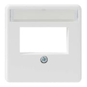 Rutenbeck Plaque centrale 2 voies, avec rws RAL9010 ZSt UM-MA 2 rws-1