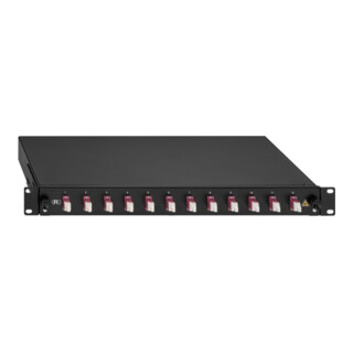 Rutenbeck Spleissbox BasicLine 12xLC-D OM4 erika