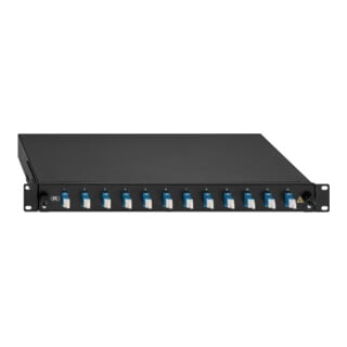 Rutenbeck Spleissbox BasicLine 12xLC-D OS2 blau 2280303120
