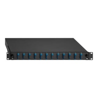 Rutenbeck Spleissbox BasicLine 12xSC-D OS2 bleu