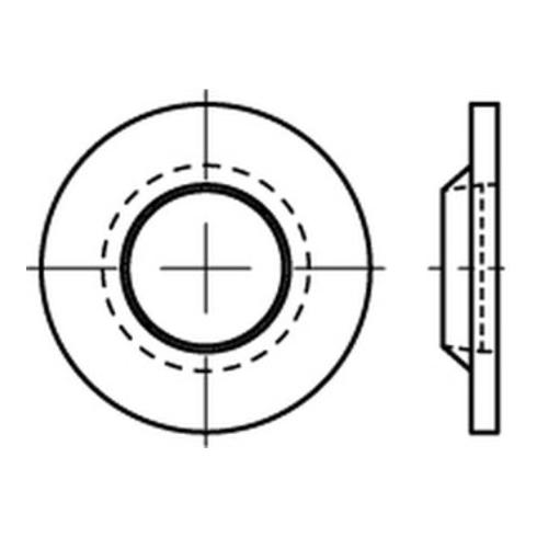 RUV-Scheibe Kunststoff 4,2 4,2 x 9,0 x 1,2 S