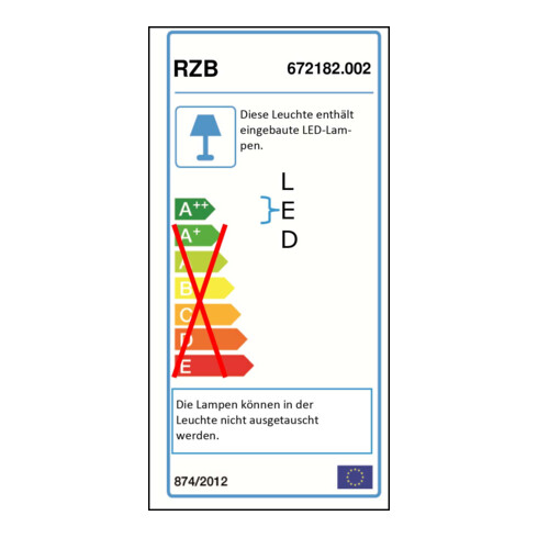RZB LED-Notleuchte 672182.002