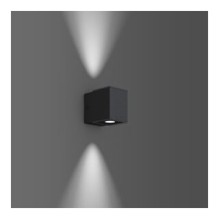 RZB LED-Wandleuchte 830 DALI anthr.