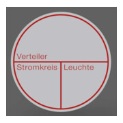 RZB Plaque signalétique blanche pour circuit 99350.3 (10 pièces)-1