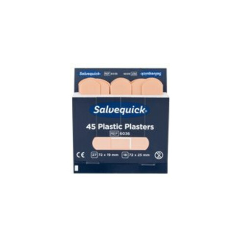 Söhngen Pansement adhésif Salvequick résistant à l'eau Contenu 45 pièces