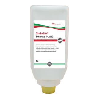 S.C. JOHNSON Crème de soins pour la peau Stokolan Intense PURE, Contenance: 1000A ml                                              </li>