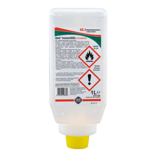 S.C. Johnson Haut-Desinfektionsmittel Deb InstantGEL Complete, Inhalt: 1000A ml
