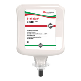 S.C. Johnson Hautpflegecreme Stokolan Light PURE, Inhalt: 1000B ml