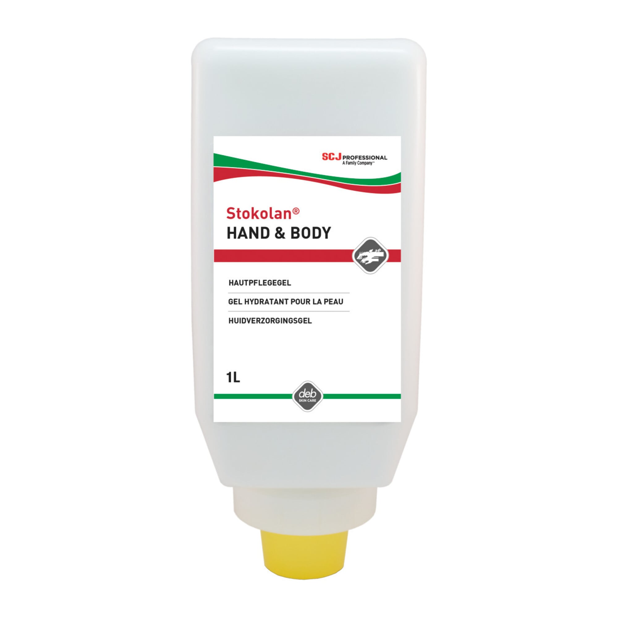 S.C. Johnson Hautpflegelotion Stokolan Hand&Body, Inhalt: 1000A ml ; SC Johnson Professional